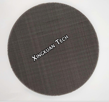 40mesh 60mesh 80mesh 100mesh مرشحات شبكة أسلاك الفولاذ الكربوني للبلاستيك المعاد تدويره