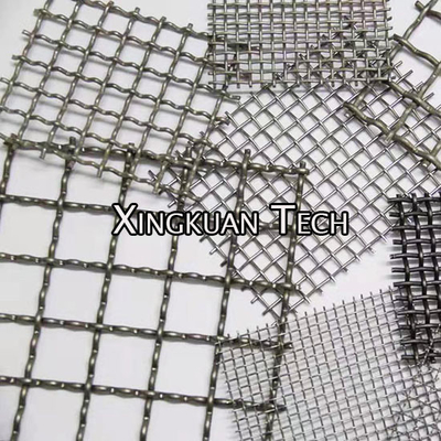 SS304 الشبكة السلكية المضغوطة قطر السلك 0.6mm مع فتحة 2mm 3mm 3.5mm