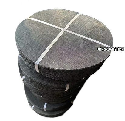 270mm قطر 60meshx0.19mm سلك شبكة مرشح القرص لإنتاج مواد PP